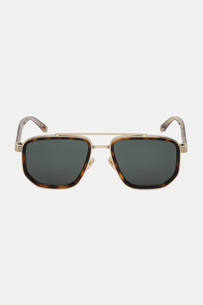 Akcesoria Gucci okulary przeciwsłoneczne męskie GG2073S złoty