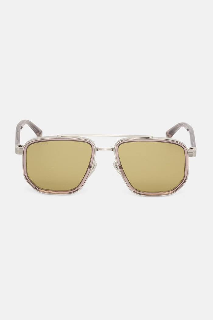 Gucci okulary przeciwsłoneczne męskie GG2073S srebrny AA00