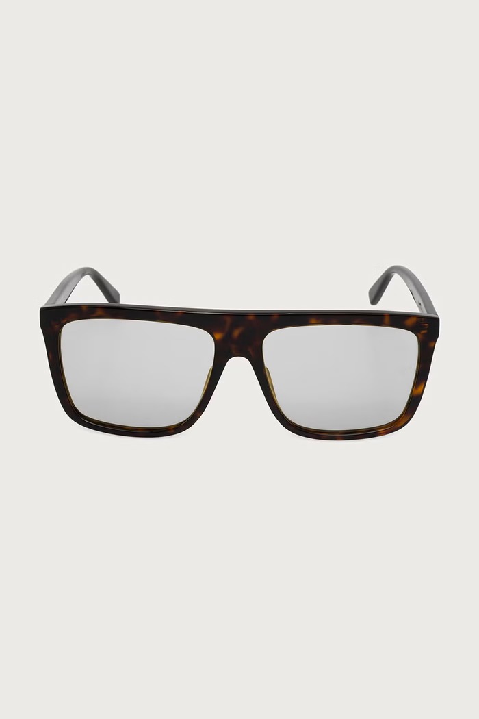 Saint Laurent Okulary przeciwsłoneczne męskie brązowy SL.904