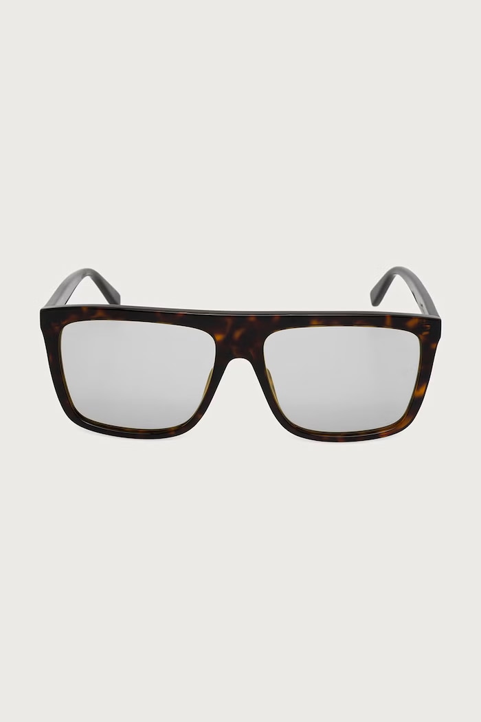 Saint Laurent Okulary przeciwsłoneczne męskie brązowy SL.904