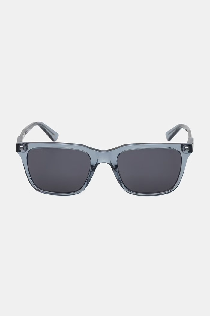 Akcesoria Gucci okulary przeciwsłoneczne kwadratowe męskie GG2114S niebieski