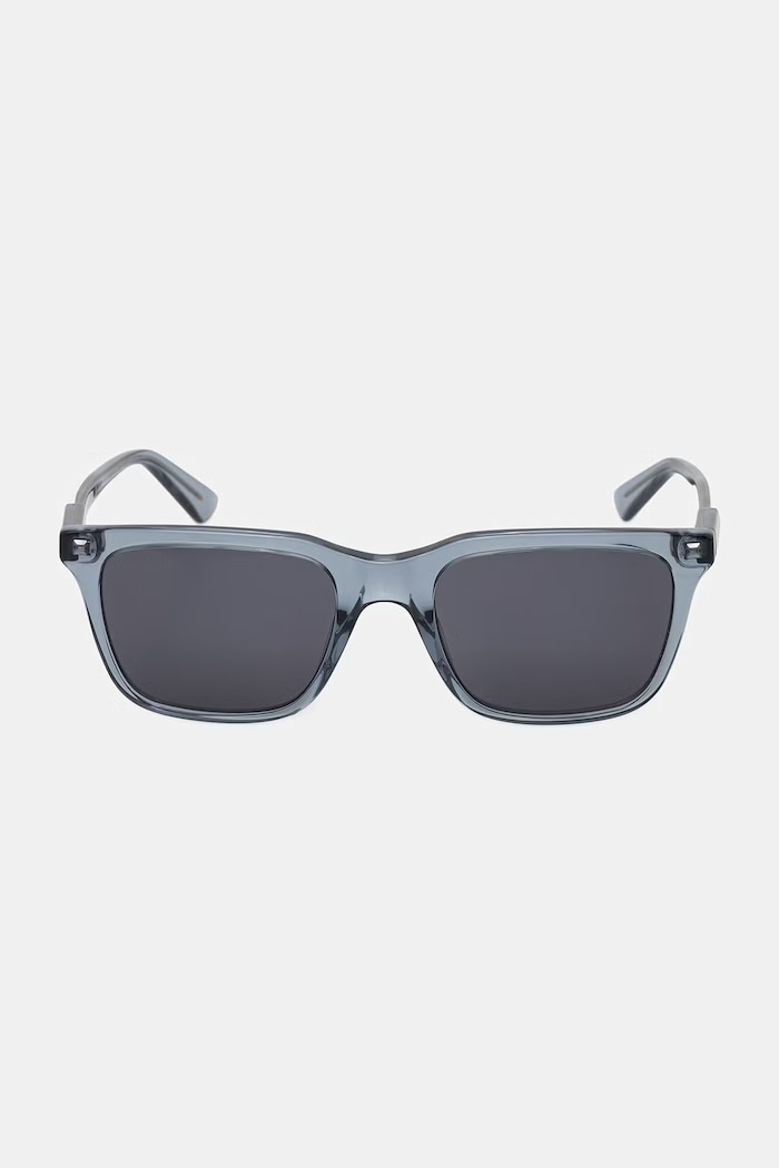 Akcesoria Gucci okulary przeciwsłoneczne kwadratowe męskie GG2114S niebieski