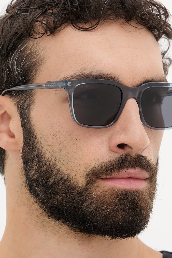 Gucci okulary przeciwsłoneczne kwadratowe męskie GG2114S