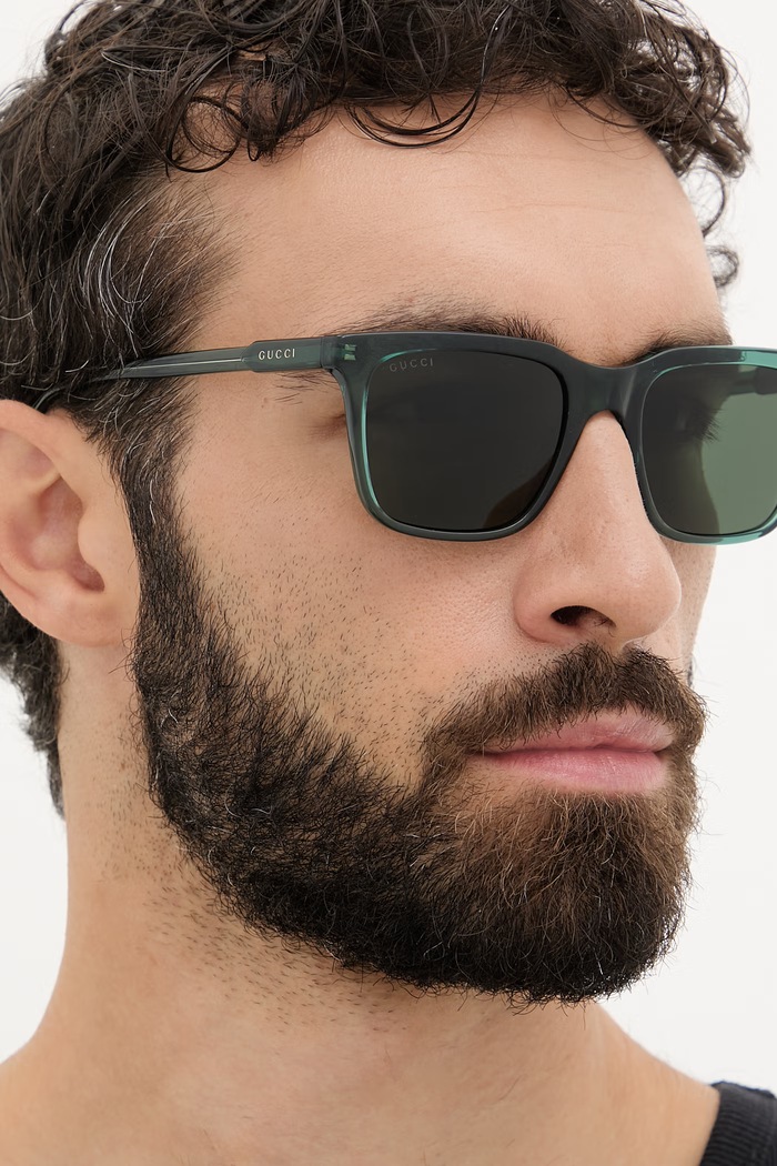 Gucci okulary przeciwsłoneczne kwadratowe męskie GG2114S