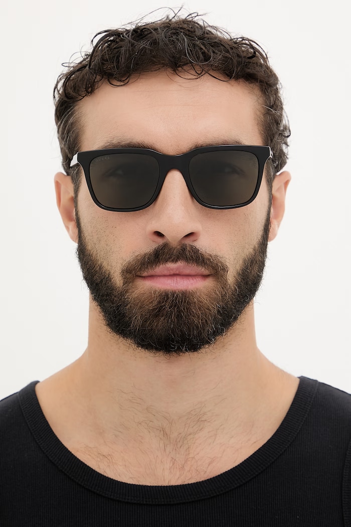Gucci okulary przeciwsłoneczne kwadratowe męskie GG2114S