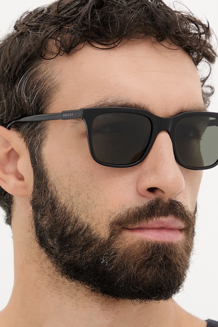 Gucci okulary przeciwsłoneczne kwadratowe męskie GG2114S