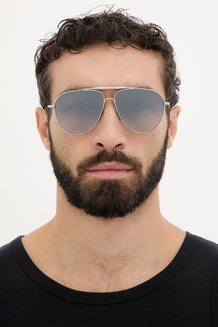 Gucci okulary przeciwsłoneczne pilotki męskie GG2064S