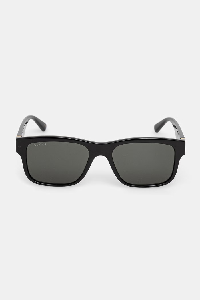Accessori Gucci occhiali da sole quadrati da uomo GG2085S nero