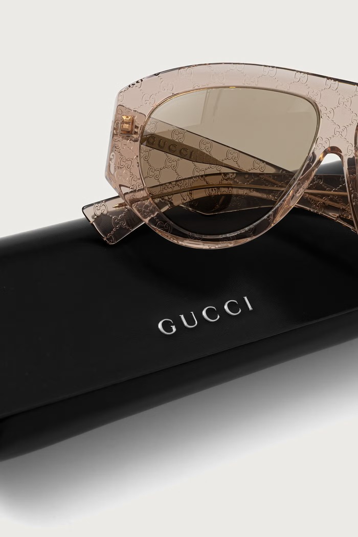 Αξεσουάρ Gucci Γυαλιά ηλίου Ανδρικά GG2128S μπεζ