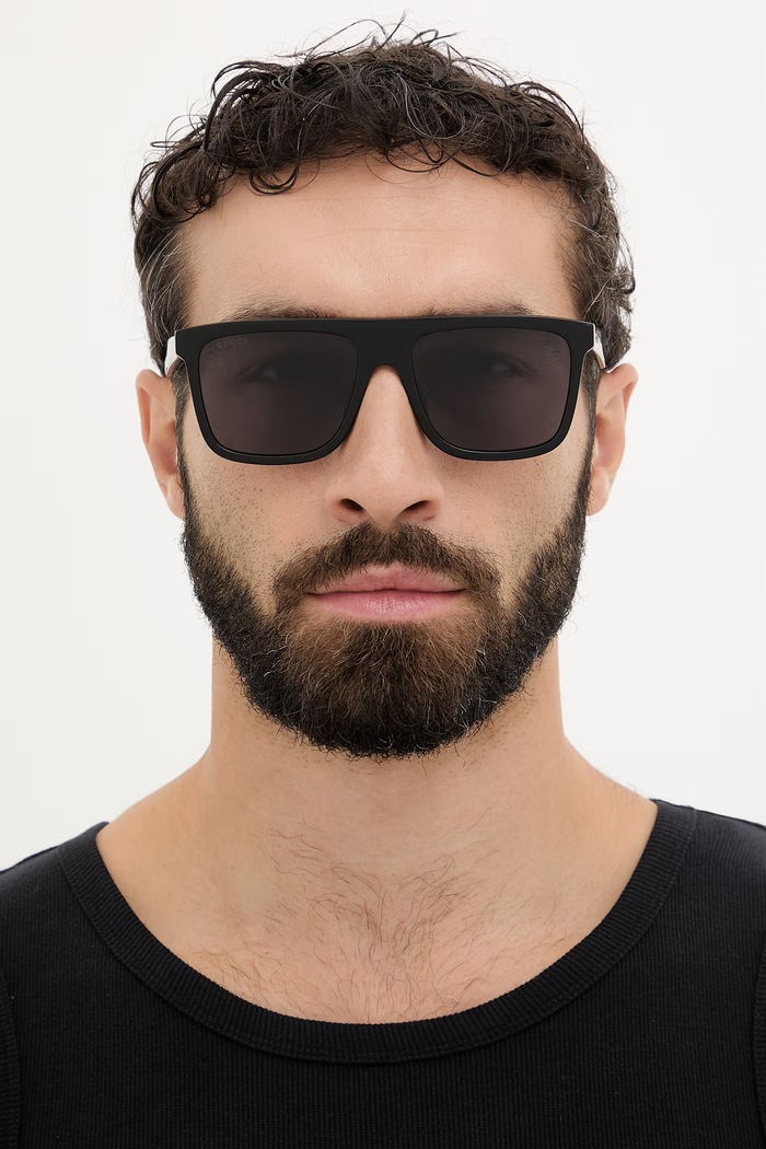 Gucci okulary przeciwsłoneczne męskie GG2182S czarny