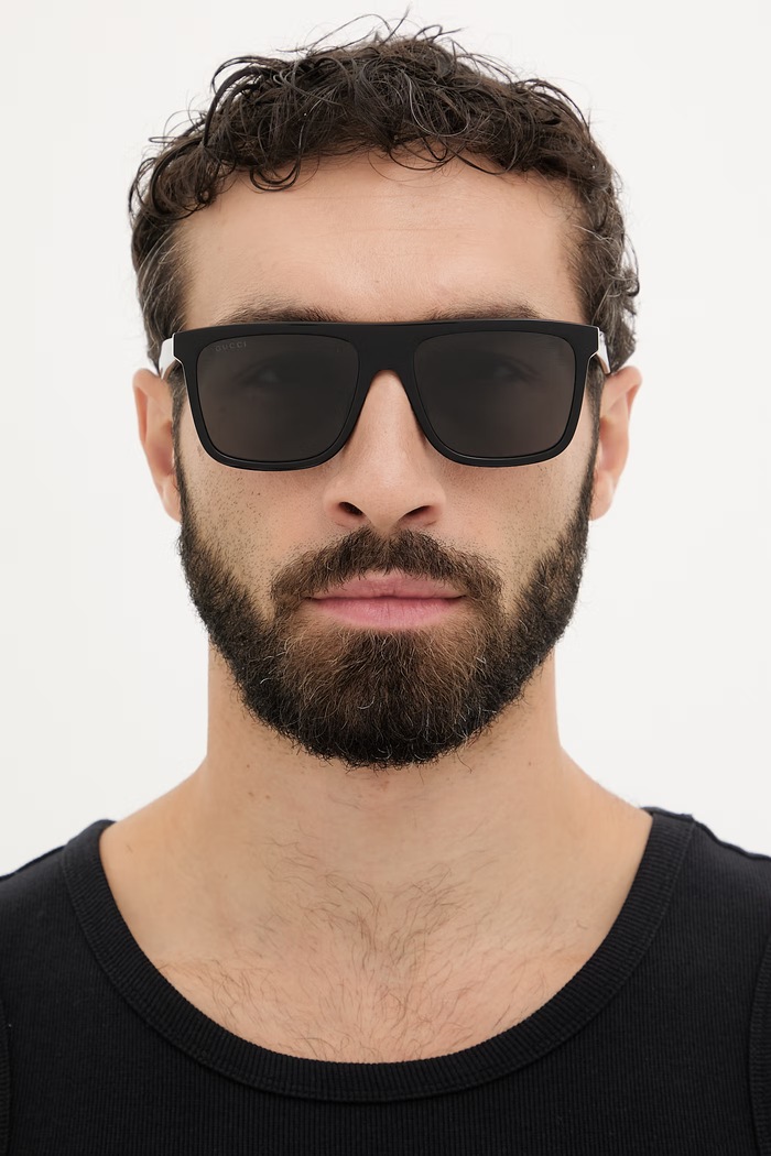 Gucci okulary przeciwsłoneczne męskie GG2182S czarny