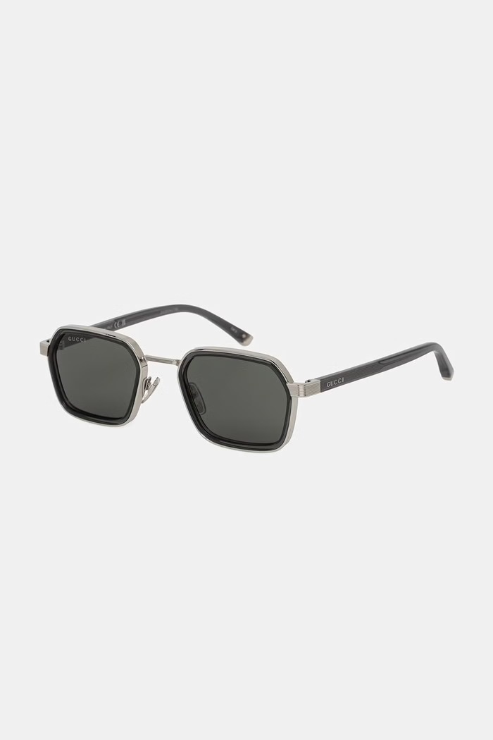Gucci okulary przeciwsłoneczne srebrny GG2074S