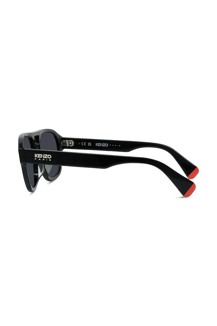 Akcesoria Kenzo okulary przeciwsłoneczne pilotki męskie KZ40220U.5501A czarny