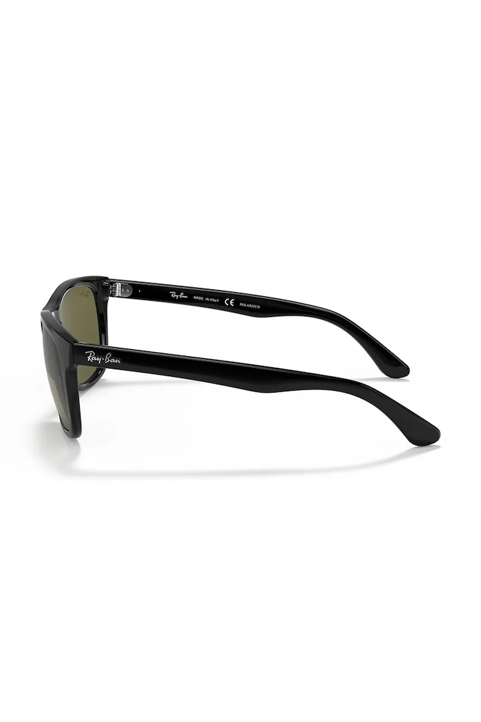 Ray-Ban okulary przeciwsłoneczne kwadratowe męskie czarny 0RB4181