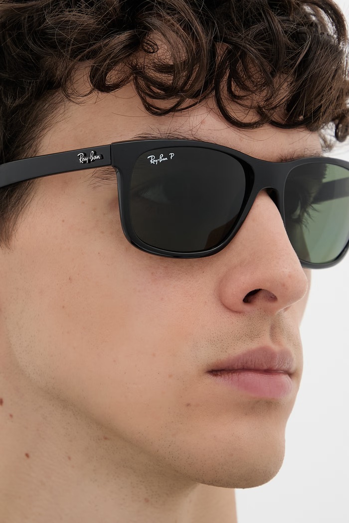 Ray-Ban okulary przeciwsłoneczne kwadratowe męskie 0RB4181