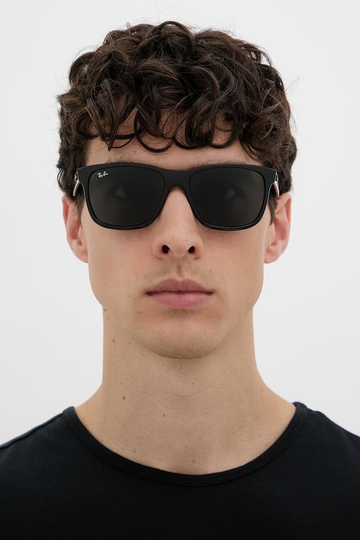 Ray-Ban okulary przeciwsłoneczne kwadratowe męskie 0RB4181