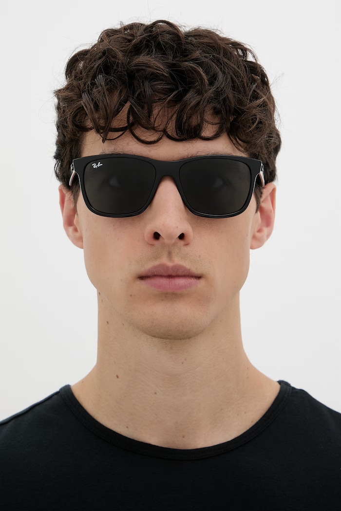 Ray-Ban okulary przeciwsłoneczne kwadratowe męskie 0RB4181