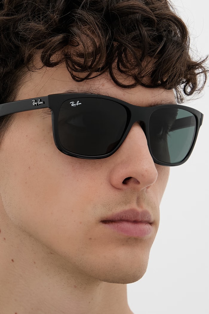 Ray-Ban okulary przeciwsłoneczne kwadratowe męskie 0RB4181