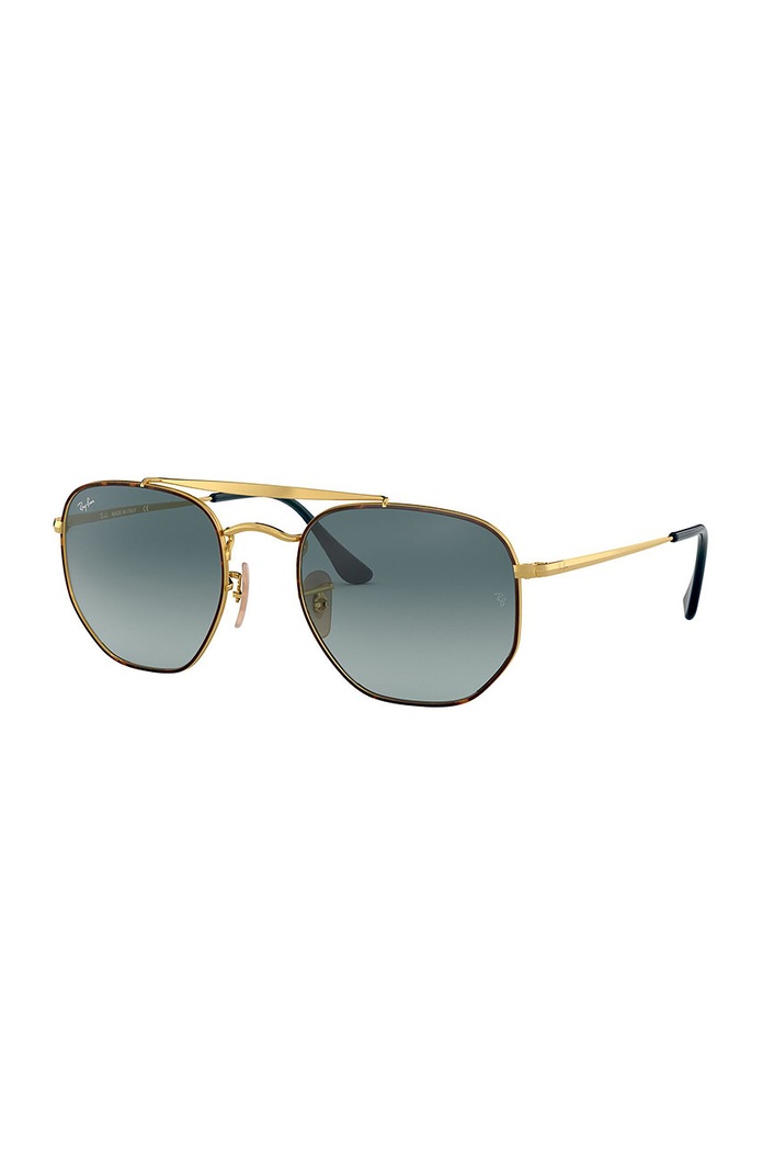 Ray-Ban – Okulary THE MARSHAL złoty 0RB3648.91023M.54