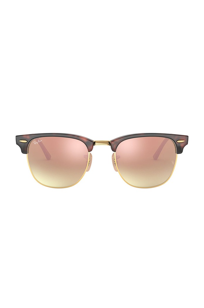 Doplňky Brýle Ray-Ban Clubmaster 0RB3016.990/7O.51 béžová