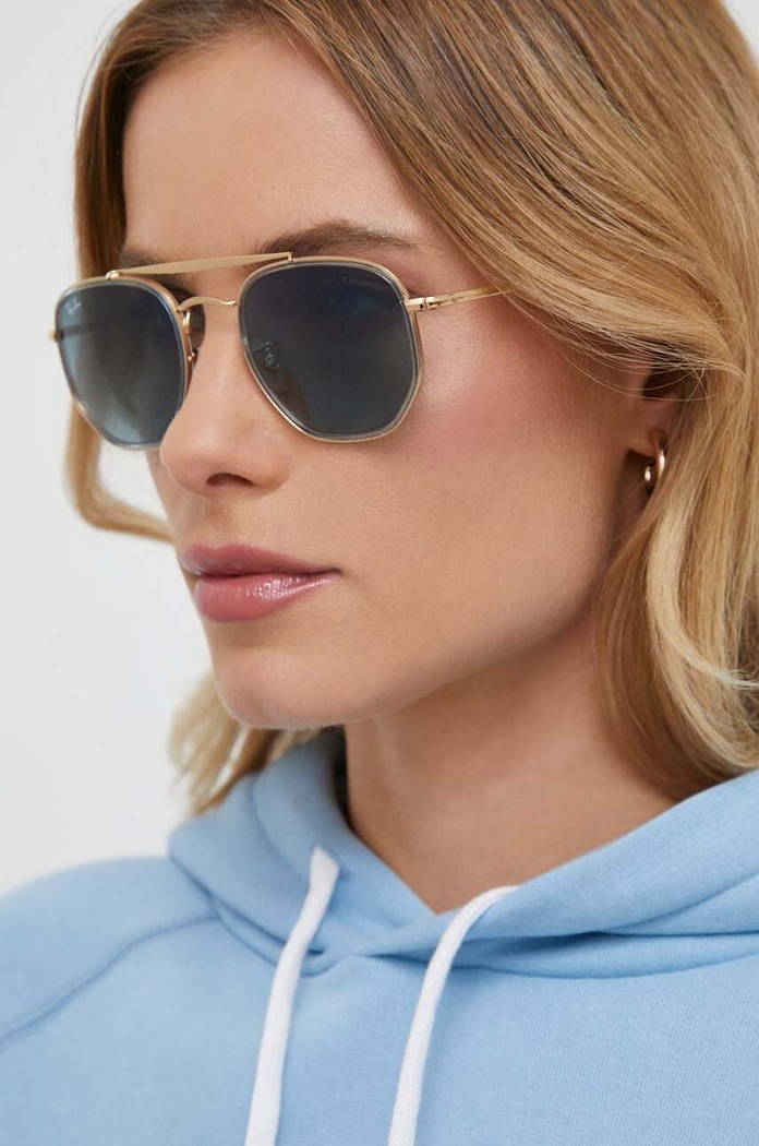 Brýle Ray-Ban THE MARSHAL II modrá 0RB3648M.91233M.52