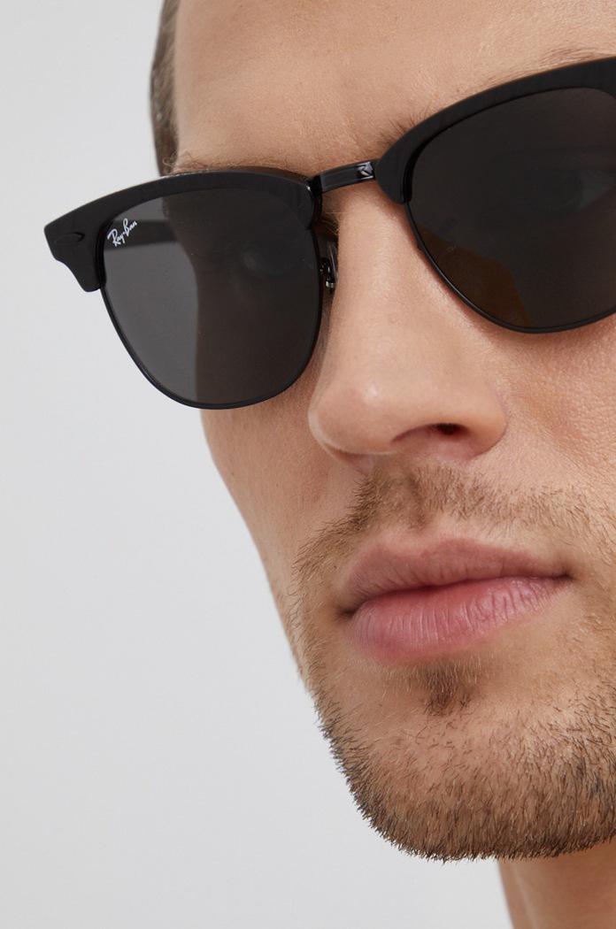 Ray-Ban - Okulary przeciwsłoneczne CLUBMASTER 0RB3016.1305B1.51