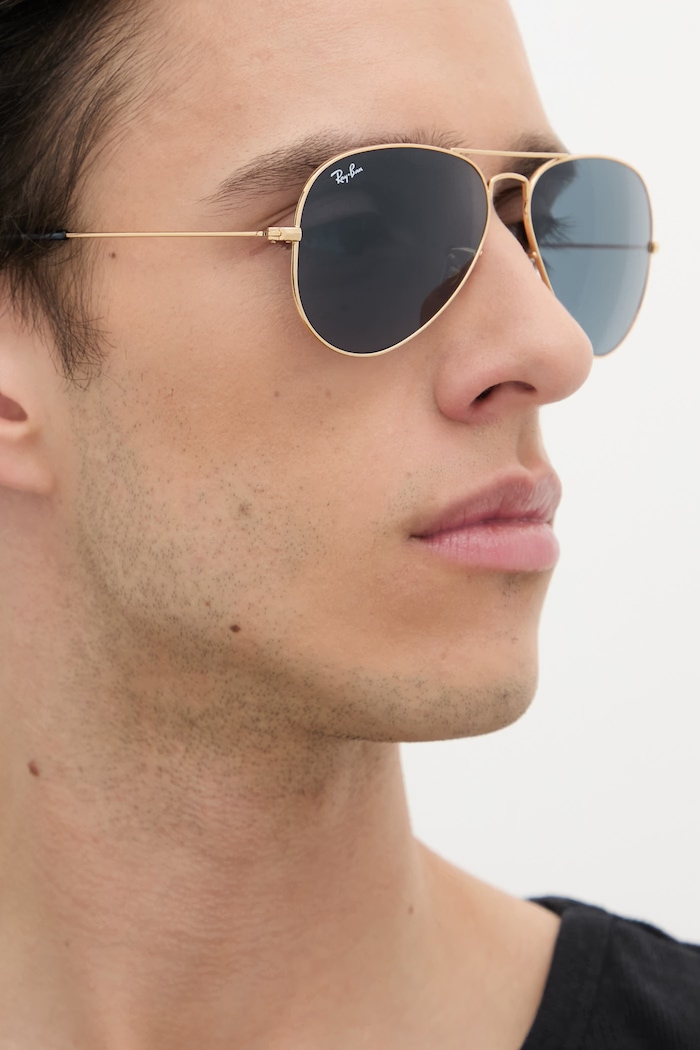 Ray-Ban slnečné okuliare AVIATOR LARGE METAL 0RB3025