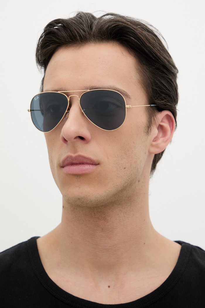 Ray-Ban slnečné okuliare AVIATOR LARGE METAL 0RB3025 zlatá AA00