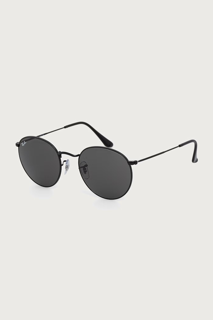 Ray-Ban Круглые солнцезащитные очки ROUND METAL чёрный 0RB3447