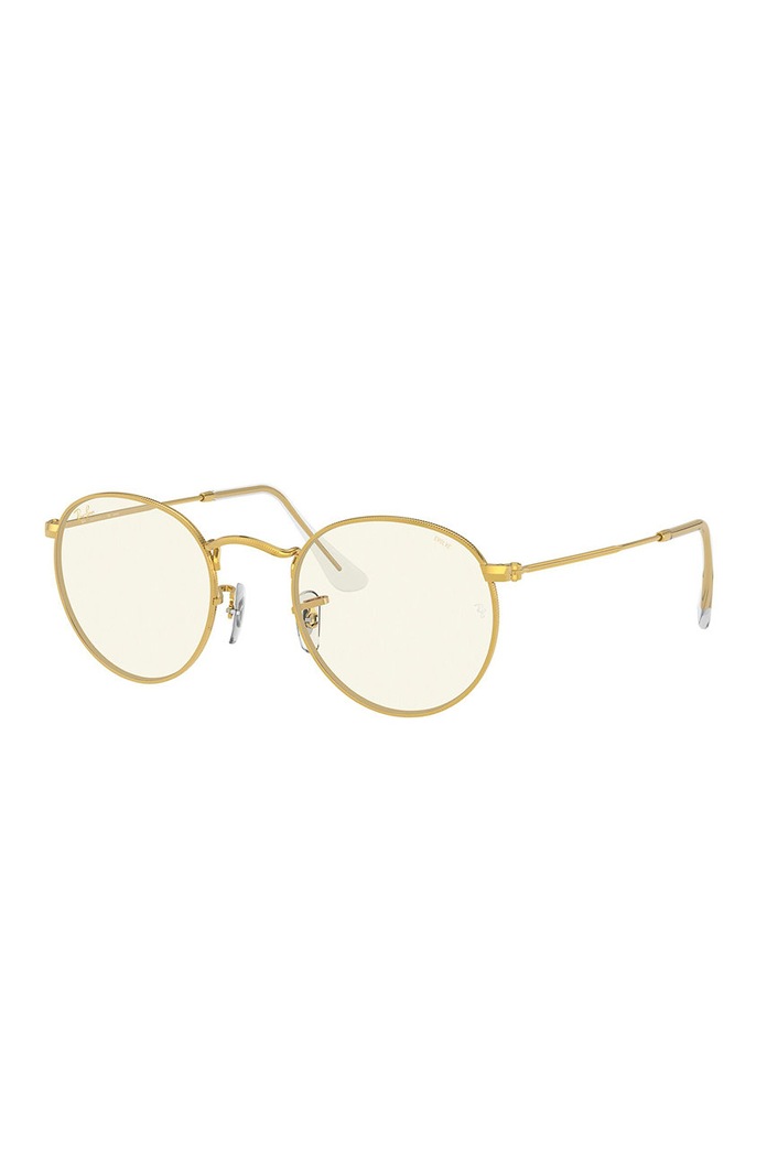 Ray-Ban okulary przeciwsłoneczne ROUND METAL transparentny 0RB3447
