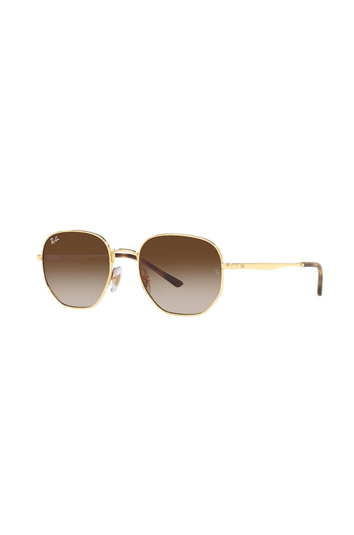 Ray-Ban okulary przeciwsłoneczne złoty 0RB3682