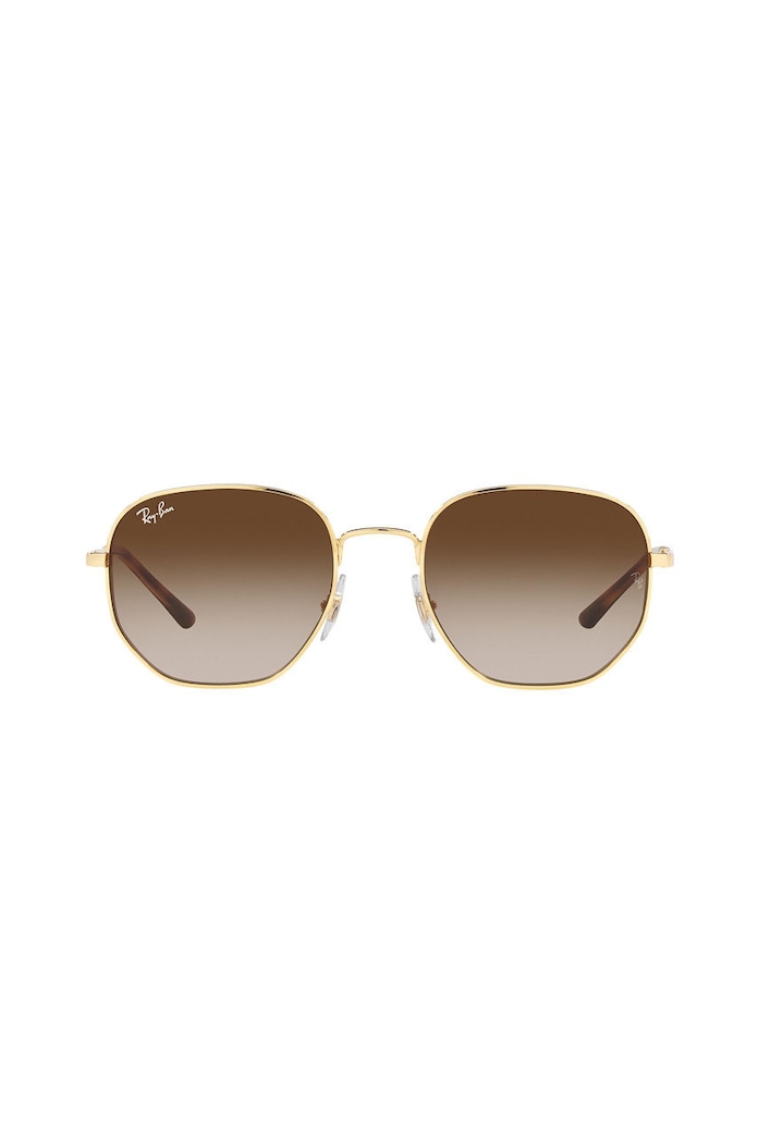 Ray-Ban okulary przeciwsłoneczne złoty 0RB3682