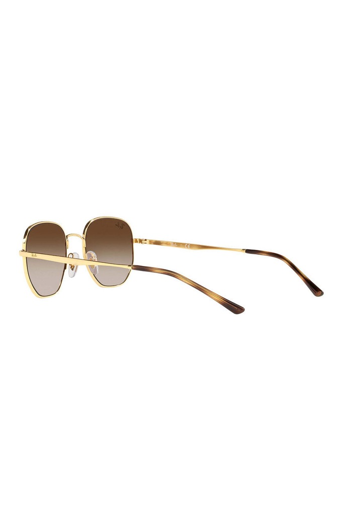 Ray-Ban okulary przeciwsłoneczne 0RB3682 złoty