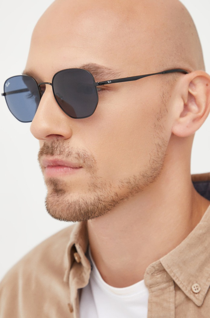 Ray-Ban okulary przeciwsłoneczne 0RB3682 czarny AA00