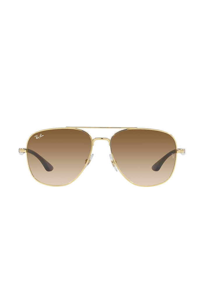 Ray-Ban okulary przeciwsłoneczne 0RB3683 złoty AA00