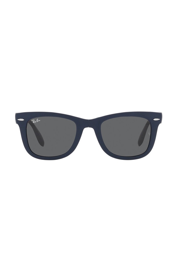 Ray-Ban okulary przeciwsłoneczne FOLDING WAYFARER 0RB4105 niebieski AA00