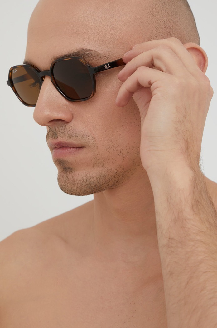 Ray-Ban Okulary przeciwsłoneczne 0RB4361 0RB4361 brązowy AA00