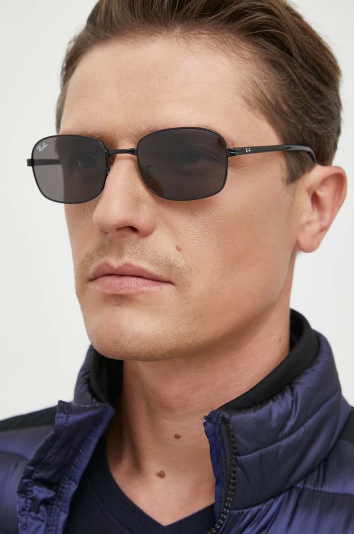 Ray-Ban okulary przeciwsłoneczne 0RB3690 czarny 0RB3690