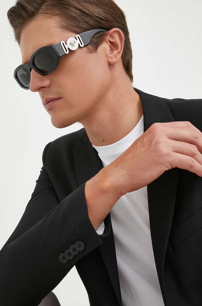 Versace ochelari de soare uniforme negru 0VE4361