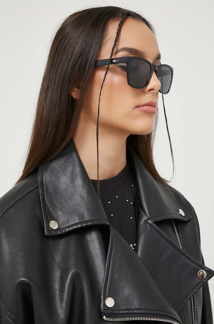 Akcesoria Tommy Jeans okulary przeciwsłoneczne TJ.0040/S zielony