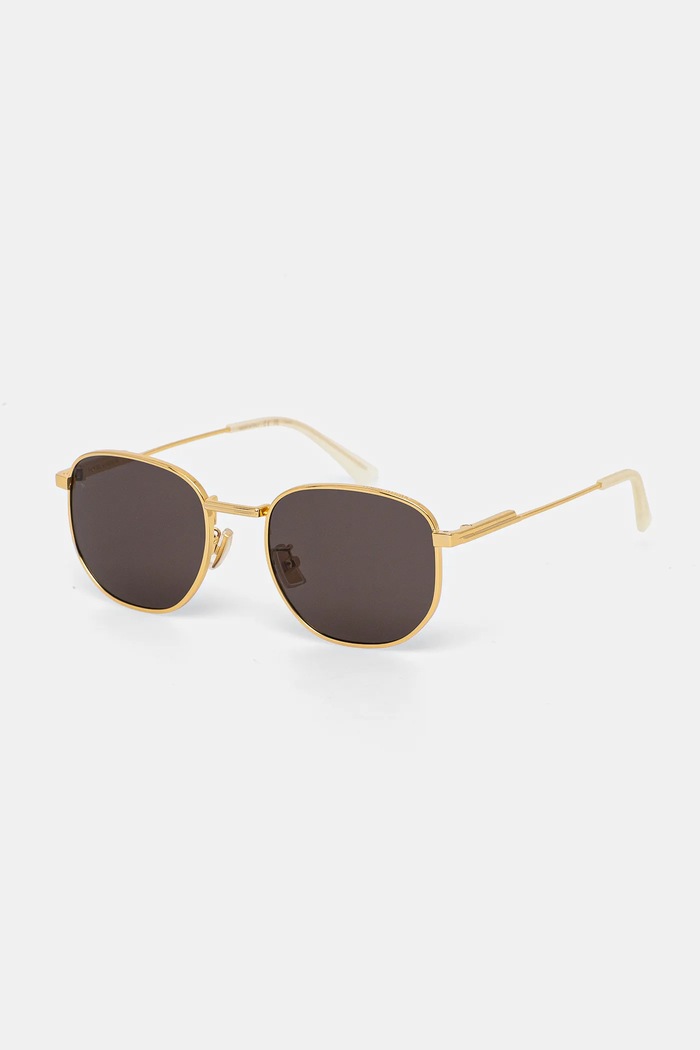 Bottega Veneta okulary przeciwsłoneczne BV1160S złoty AA00