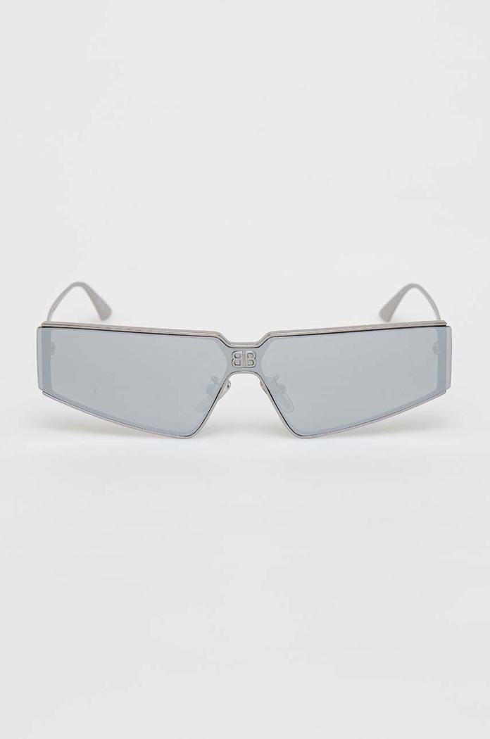 Balenciaga okulary przeciwsłoneczne BB0192S srebrny AA00
