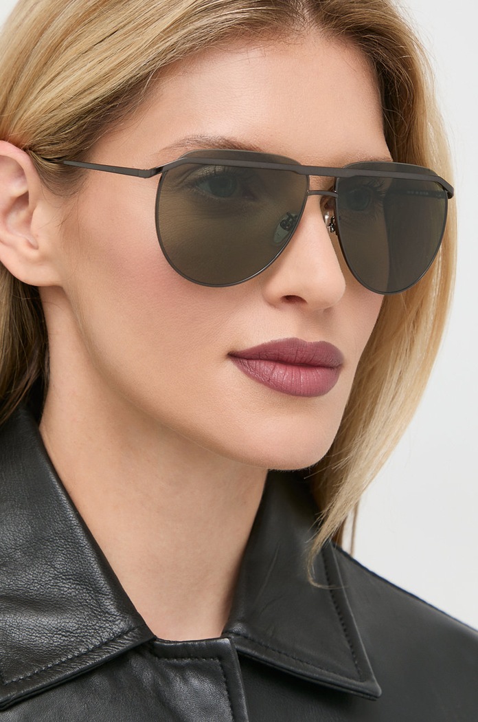 Akcesoria Balenciaga okulary przeciwsłoneczne BB0140S szary