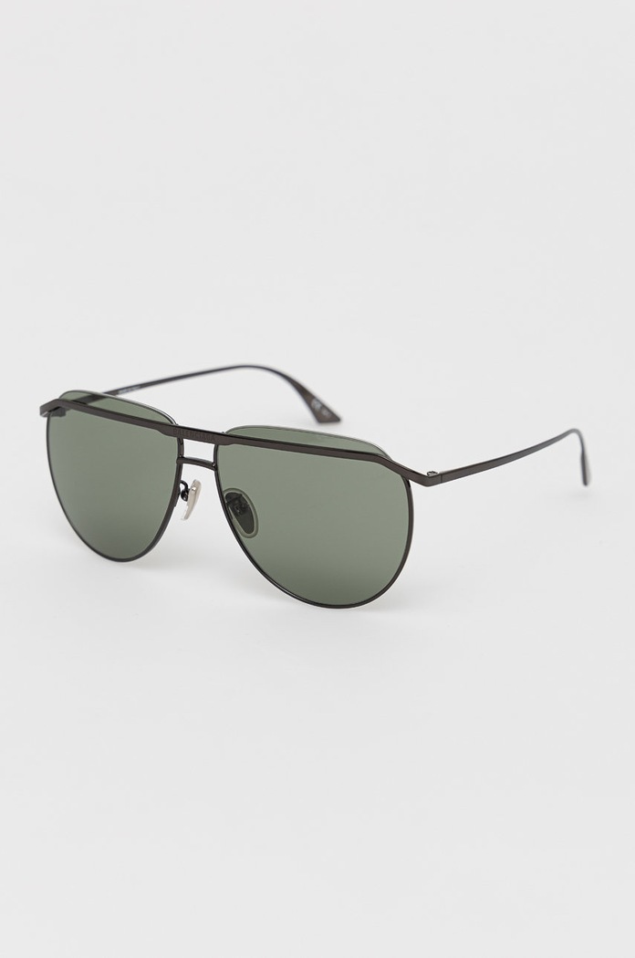 Balenciaga okulary przeciwsłoneczne jednolita szary BB0140S