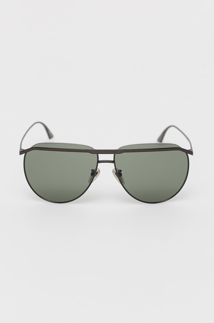 Balenciaga okulary przeciwsłoneczne BB0140S szary AA00