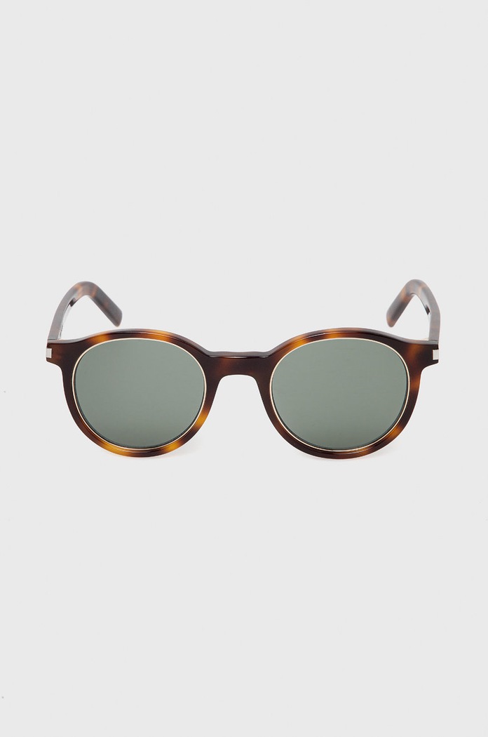 Accesorii Saint Laurent ochelari de soare SL.521.RIM maro
