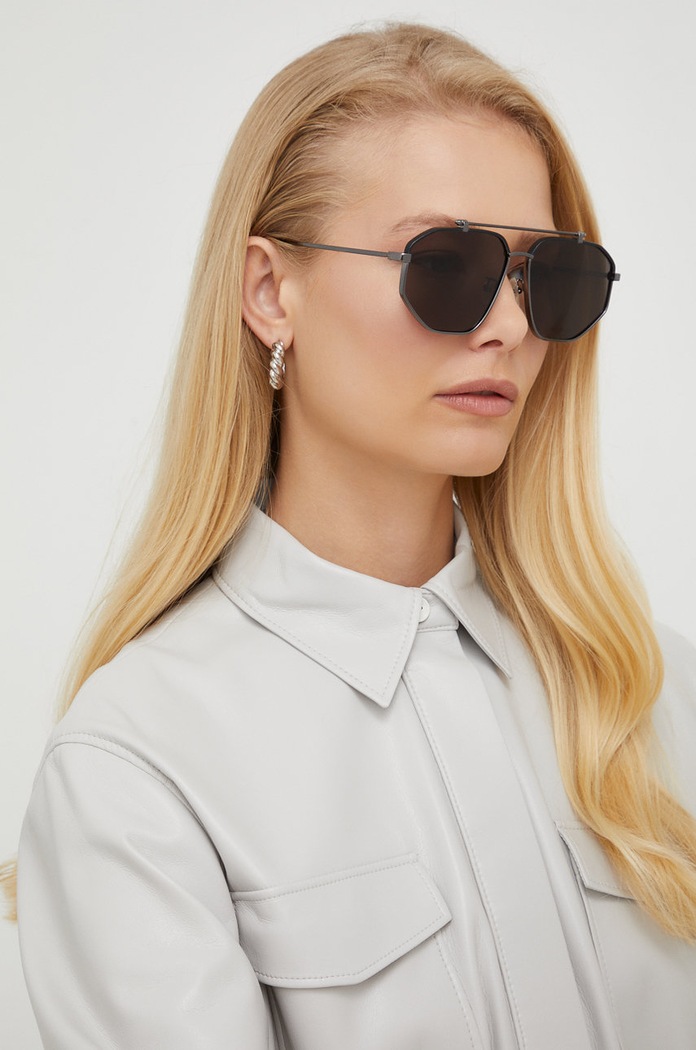 Sončna očala Alexander McQueen AM0337S črna