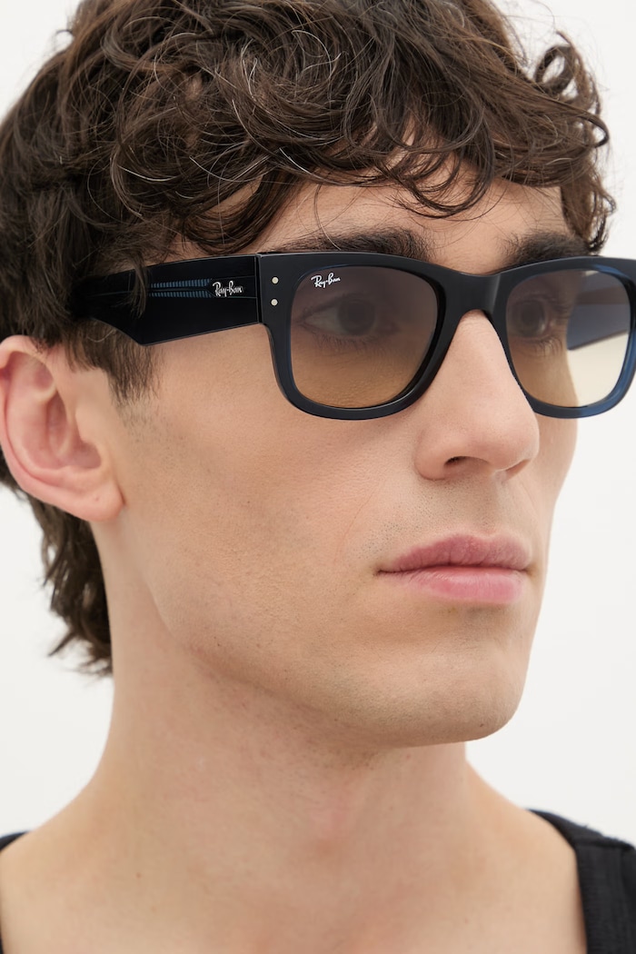 Ray-Ban MEGA WAYFARER sluneční brýle typu wayfarer námořnická modř 0RB0840S