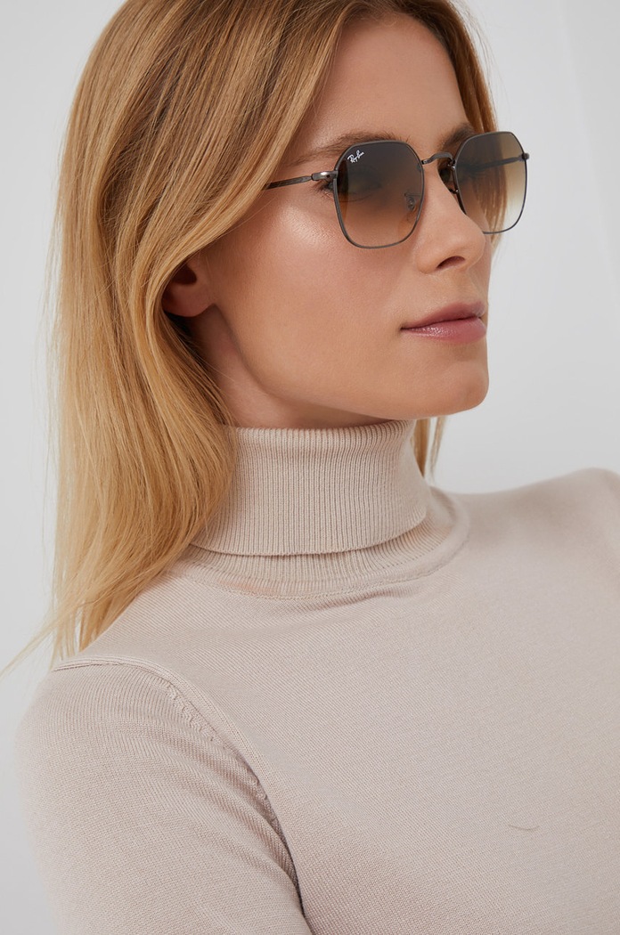 Αξεσουάρ Ray-Ban γυαλιά ηλίου JIM 0RB3694 ασημί