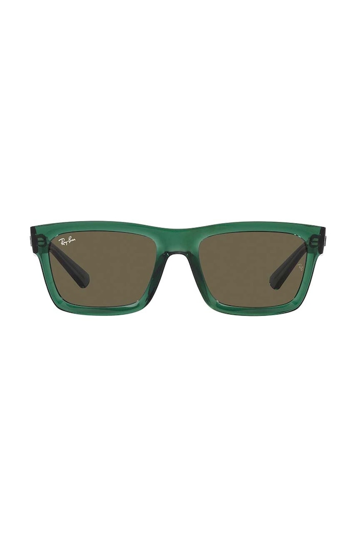 Ray-Ban okulary przeciwsłoneczne WARREN jednolita zielony 0RB4396